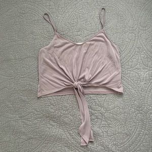 Cropped Lavender Tank